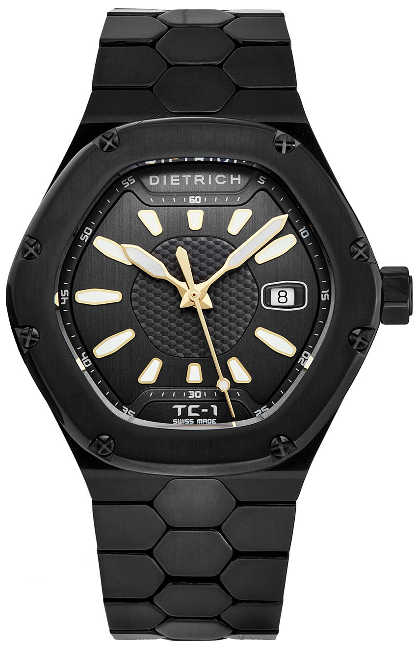 Dietrich Time Companion Men's Watch Model: TC PVD GREY